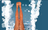 diving